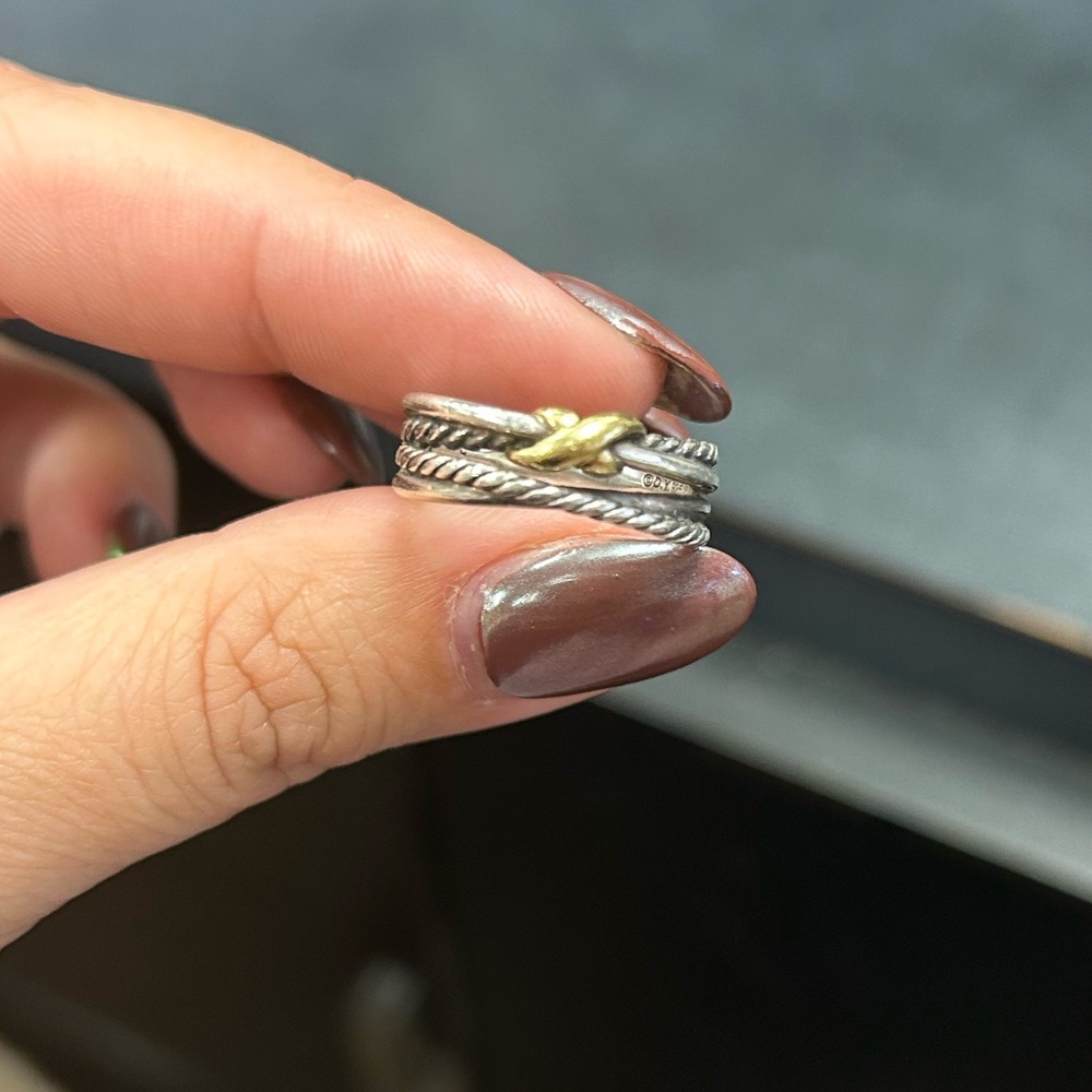 David Yurman X Crossover Ring